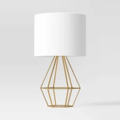 Large Geo Table Lamp Brass - Threshold™ 11 Large Geo Table Lamp Brass - Threshold™ -Threshold GUEST 02bc80c8 8627 44b4 8a7b 2427065ec749