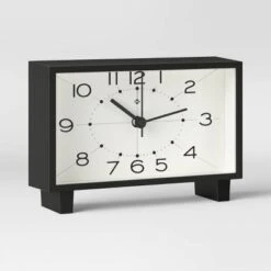 6" Rectangle Mantel Clock Black - Threshold™ 5 6" Rectangle Mantel Clock Black - Threshold™ -Threshold GUEST 060f7aea f287 4a6a a363 51cb12530a47