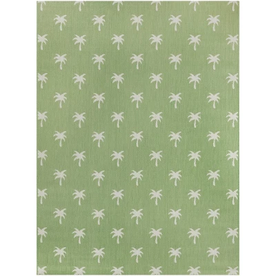 Palm Tree Outdoor Rug Green - Threshold™ 3 Palm Tree Outdoor Rug Green - Threshold™