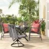 2pc Granby Padded Wicker Outdoor Patio Dining Chairs Swivel Chairs Gray - Threshold™ 1 2pc Granby Padded Wicker Outdoor Patio Dining Chairs Swivel Chairs Gray - Threshold™ -Threshold GUEST 08055665 e2fa 465f 8f4b 3d2321224d4f