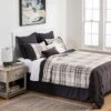 8pc Plaid With Corduroy Comforter Bedding Set Gray/Taupe - Threshold™ -Threshold GUEST 08708afb 5d18 4b51 8d0b 3dc678fb6808