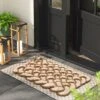 1'6"x2'6" Lovers Knot Coir Doormat Cream/Brown - Threshold™ -Threshold GUEST 0a0ad9b7 77fe 406a 9eba 3558f95eaad7