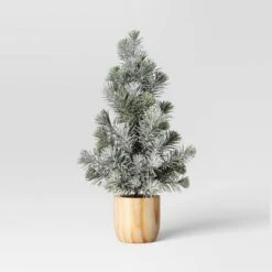 Artificial Plant Snowy Tree In Wood Pot - Threshold™ 10 Artificial Plant Snowy Tree In Wood Pot - Threshold™ -Threshold GUEST 0ac3b3dc 3fc0 4633 b25b 3cd1be8f10cb