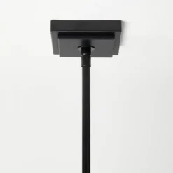 4-Arm Chandelier With Trim Shades Black - Threshold™ Designed With Studio McGee -Threshold GUEST 0b777e6f 6c92 4224 8640 b8d1db7fe081