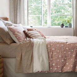 12pc Floral Boho Comforter & Sheets Set Terracotta Pink - Threshold™ -Threshold GUEST 15af4501 e097 4583 a9e0 443936e285db