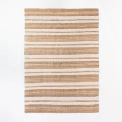 Riverton Striped Jute/Wool Area Rug Tan - Threshold™ Designed With Studio McGee -Threshold GUEST 165a2fb4 ddce 4cf5 8ba0 34ba0b546b4a