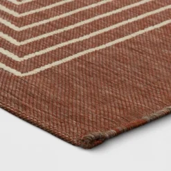 5'x7' Geometric Outdoor Rug Brown/White - Threshold™ 6 5'x7' Geometric Outdoor Rug Brown/White - Threshold™ -Threshold GUEST 175efbee 0fd4 49cf be0e 481a66de36be