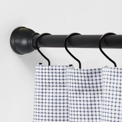 72" Half Moon Dual Mount Shower Rod - Threshold™ 4 72" Half Moon Dual Mount Shower Rod - Threshold™ - Image 2