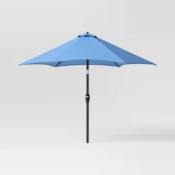 9'x9' Market Patio Umbrella - Black Pole - Threshold™ -Threshold GUEST 1bba1ed8 6472 4cae 81d6 5526f840b6b2