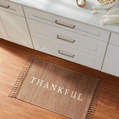 20"x34" Woven Pet Tapestry 'Thankful' - Threshold™ 3 20"x34" Woven Pet Tapestry 'Thankful' - Threshold™