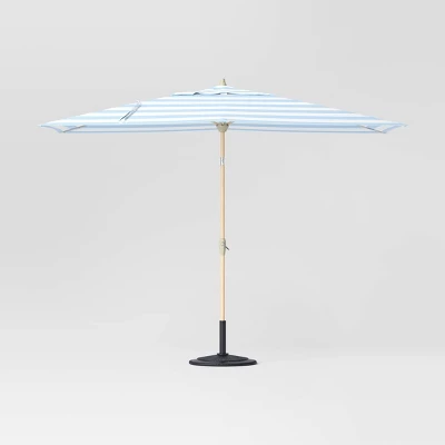 10'x6' Rectangular Market Patio Umbrella - Light Wood Pole - Threshold™ 16 10'x6' Rectangular Market Patio Umbrella - Light Wood Pole - Threshold™ - Image 14