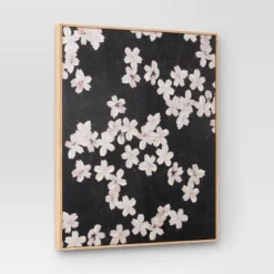 30" X 36" Ditsy Floral Framed Canvas Natural - Threshold™ 6 30" X 36" Ditsy Floral Framed Canvas Natural - Threshold™ -Threshold GUEST 35201fef 6ec9 418b 89d7 039a897c976a