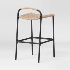 Popperton 2pk Arched Wicker Bar Height Patio Chairs, Outdoor Furniture - Black - Threshold™ Designed With Studio McGee 8 Popperton 2pk Arched Wicker Bar Height Patio Chairs, Outdoor Furniture - Black - Threshold™ Designed With Studio McGee -Threshold GUEST 35ac354a ae96 4702 abc7 35607560042d