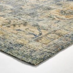 7'x10' Woven Floral Distressed Rug Blue - Threshold™ Designed With Studio McGee -Threshold GUEST 39e99360 4db2 41dd 8e53 4c7136208f7a