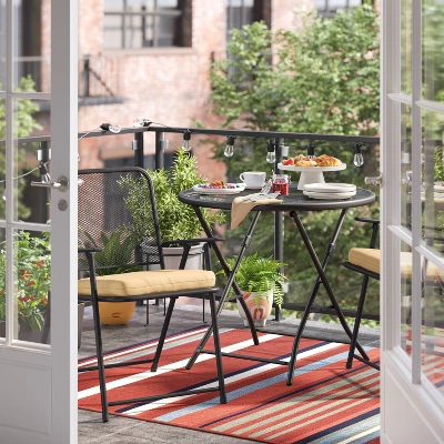 5'x7' Striped Outdoor Rug Red - Threshold™ 3 5'x7' Striped Outdoor Rug Red - Threshold™