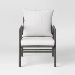 2pc Granby Padded Wicker Outdoor Patio Chairs, Club Chairs Gray - Threshold™ 10 2pc Granby Padded Wicker Outdoor Patio Chairs, Club Chairs Gray - Threshold™ -Threshold GUEST 3ba891a6 622d 4fa9 823b 94a0435a9913