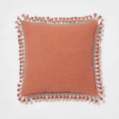 Euro Textured Slub Tassel Decorative Throw Pillow - Threshold™ -Threshold GUEST 3bd19ffb e688 44b0 8dc2 0b5a7009dfa2