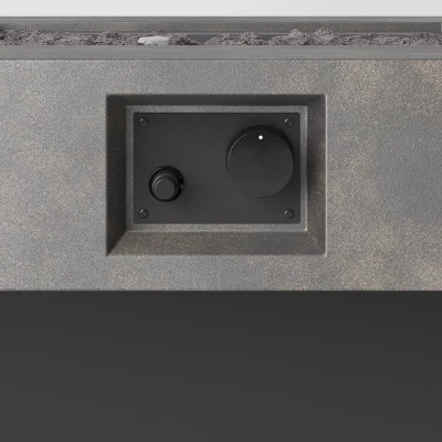 34" Square Liquid Propane Fire Pit - Gray - Threshold™ 5 34" Square Liquid Propane Fire Pit - Gray - Threshold™ - Image 3