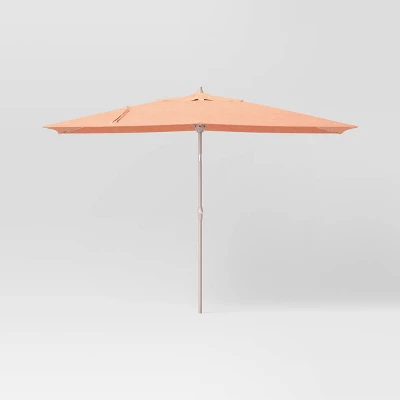 10'x6' Rectangular Market Patio Umbrella - Light Wood Pole - Threshold™ 19 10'x6' Rectangular Market Patio Umbrella - Light Wood Pole - Threshold™ - Image 17