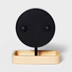 6.5" Desk Clock With Wood Tray - Threshold™ 5 6.5" Desk Clock With Wood Tray - Threshold™ -Threshold GUEST 46af0d62 dc3f 4399 87da 9b52f56c64a4
