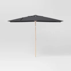 10'x6' Rectangular Market Patio Umbrella - Light Wood Pole - Threshold™ 30 10'x6' Rectangular Market Patio Umbrella - Light Wood Pole - Threshold™ -Threshold GUEST 4895440d 57b2 4054 9949 ec1dd94e5f67