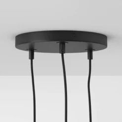 12" X 25" X 22.5" Ceiling Light Black/Gold - Threshold™ -Threshold GUEST 4a27e955 56ca 4e4f bca7 e070fab4bdf6