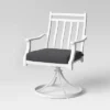 2pc Fairmont Metal Rocking Outdoor Patio Dining Chairs Swivel Chairs Charcoal - Threshold™ -Threshold GUEST 4a632cdb f176 4b9a a26a 597bf534a94f