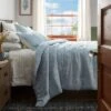 Traditional Floral Printed Cotton Comforter & Sham Set Blue - Threshold™ -Threshold GUEST 4c69c8e9 c043 47a8 8ed3 11b8d5b43e38
