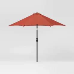 9'x9' Market Patio Umbrella - Black Pole - Threshold™ -Threshold GUEST 4e13542d 5991 4506 8183 fa9e8493f02d