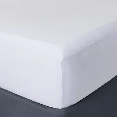 White Solid Box Spring Cover (King) - Threshold™ 3 White Solid Box Spring Cover (King) - Threshold™