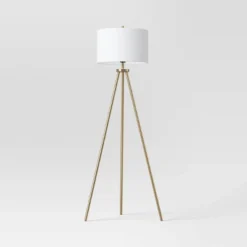 Ellis Tripod Floor Lamp Brass - Threshold™ 10 Ellis Tripod Floor Lamp Brass - Threshold™ -Threshold GUEST 523c462d c1c1 4a9a 898d 0d6924e5de05