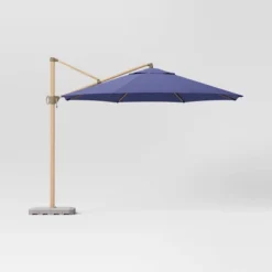 11'x11' Offset Patio Umbrella - Light Wood Pole - Threshold™ -Threshold GUEST 544e7160 2f43 42b7 962e 5e64fe35ebc3