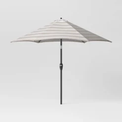 9'x9' Market Patio Umbrella - Black Pole - Threshold™ -Threshold GUEST 548774a8 0f9a 465b b80d cc50ecf52dd1