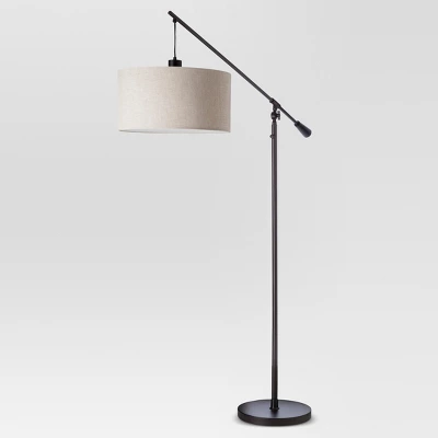 Cantilever Drop Pendant Swing Arm Floor Lamp Brown - Threshold™ 8 Cantilever Drop Pendant Swing Arm Floor Lamp Brown - Threshold™ - Image 6