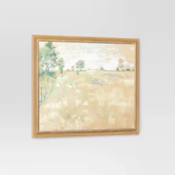 20" X 16" Pastures Framed Wall Canvas - Threshold™ -Threshold GUEST 5c0da8c8 0f26 49ce b5ee 6f5e2883a408
