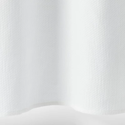 Diamond Matelesse Shower Curtain White - Threshold™ 5 Diamond Matelesse Shower Curtain White - Threshold™ - Image 3