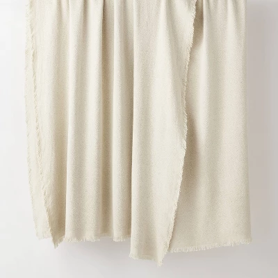 Full/Queen 100% Cotton Bed Blanket Light Beige - Threshold™ Designed With Studio McGee 4 Full/Queen 100% Cotton Bed Blanket Light Beige - Threshold™ Designed With Studio McGee - Image 2