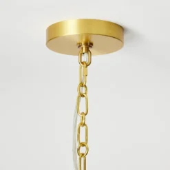 Reeded Glass Pendant Brass - Threshold™ Designed With Studio McGee -Threshold GUEST 60ed5016 65f8 438e bf2a 6c5f749d8bfe