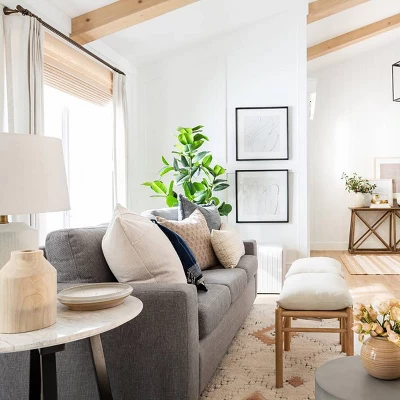 Lynwood Square Upholstered Cube - Threshold™ Designed With Studio McGee 11 Lynwood Square Upholstered Cube - Threshold™ Designed With Studio McGee - Image 9