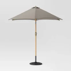 9'x9' Market Patio Umbrella - Light Wood Pole - Threshold™ 40 9'x9' Market Patio Umbrella - Light Wood Pole - Threshold™ -Threshold GUEST 63fceac0 63ea 47a8 9bbc 8fa650bebfc2