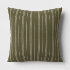 Cotton Flax Woven Striped Square Throw Pillow - Threshold™ 11 Cotton Flax Woven Striped Square Throw Pillow - Threshold™ -Threshold GUEST 650ad36d 6c78 4be8 b6fa 185fe0dc4e84
