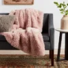 Long Faux Fur Throw Blanket Blush - Threshold™ 1 Long Faux Fur Throw Blanket Blush - Threshold™ -Threshold GUEST 6c44f1fb eff6 4c99 b855 ade6559c976c