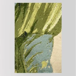 9'x12' Vacation Tropical Rectangular Woven Outdoor Area Rug Green - Threshold™ 8 9'x12' Vacation Tropical Rectangular Woven Outdoor Area Rug Green - Threshold™ -Threshold GUEST 6da619bf b142 4b8b 8159 e143f190f78f