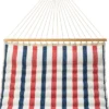 11.5' Pillowtop Outdoor Fabric Hammock Twill Stripe Red/Blue/White - Threshold™ -Threshold GUEST 6e127564 f668 422c b6f9 1ab343550544