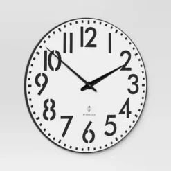 28" Modern Wall Clock White - Threshold™ 5 28" Modern Wall Clock White - Threshold™ -Threshold GUEST 6ed4afc2 f634 47e8 969f e04da46fc594