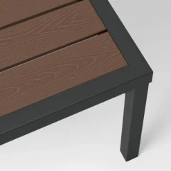 Bryant 2pc Faux Wood Patio Loveseat & Coffee Table - Gray/Natural - Threshold™ 18 Bryant 2pc Faux Wood Patio Loveseat & Coffee Table - Gray/Natural - Threshold™ -Threshold GUEST 6f5e500e 49d6 4462 9caf 11a4e3e8e2a1