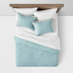 Cotton Tassel Border Comforter & Sham Set - Threshold™ -Threshold GUEST 6f76be80 bd02 4d43 8b96 c93649650b5f