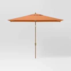 10'x6' Rectangular Market Patio Umbrella - Light Wood Pole - Threshold™ 28 10'x6' Rectangular Market Patio Umbrella - Light Wood Pole - Threshold™ -Threshold GUEST 7026a379 acb5 40d3 9e28 ea63462c9136