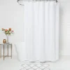 Woven Shower Curtain White - Threshold™ 2 Woven Shower Curtain White - Threshold™ -Threshold GUEST 715ae942 83b3 4df8 97f2 8661c71b9e6f