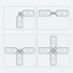 Aluminum Corner Tension Pole Caddy Gray - Threshold™ 9 Aluminum Corner Tension Pole Caddy Gray - Threshold™ -Threshold GUEST 75ce258a 9f45 4721 9e05 3c2e81d435c3